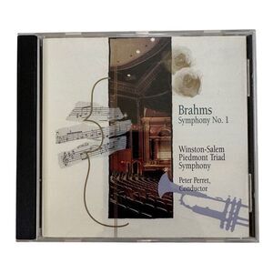 Brahms Symphony No.1 Winston-Salem Piedmont Triad Symphony ( CD )